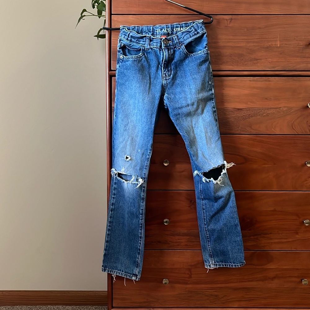 Place Straight jeans, Boys size 10 slim